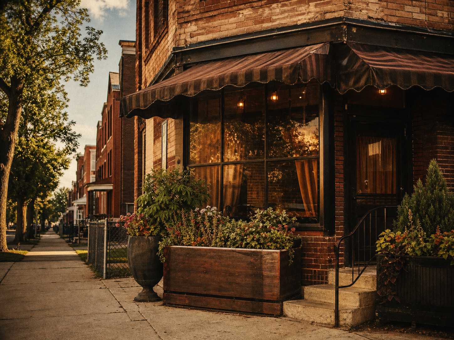 Vintage Detroit neighborhood photography placeholder